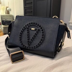 Valentino by Mario Valentino Kiki Rock Leather Shoulder Bag